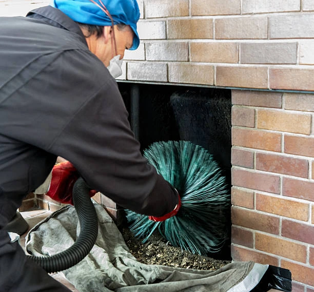 Professional chimney cleaning in Tracy